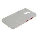 Wholesale LG Stylo 5 Slim Matte Hybrid Bumper Case (White)